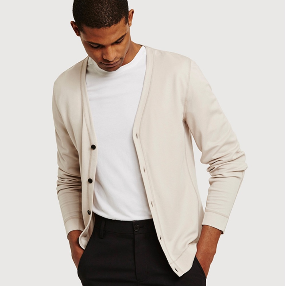 KIT & ACE MENS MAKE MOVES CARDIGAN